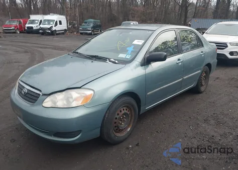 2005 Toyota Corolla Le из США, поврежденный, VIN 2T1BR32E25C491600